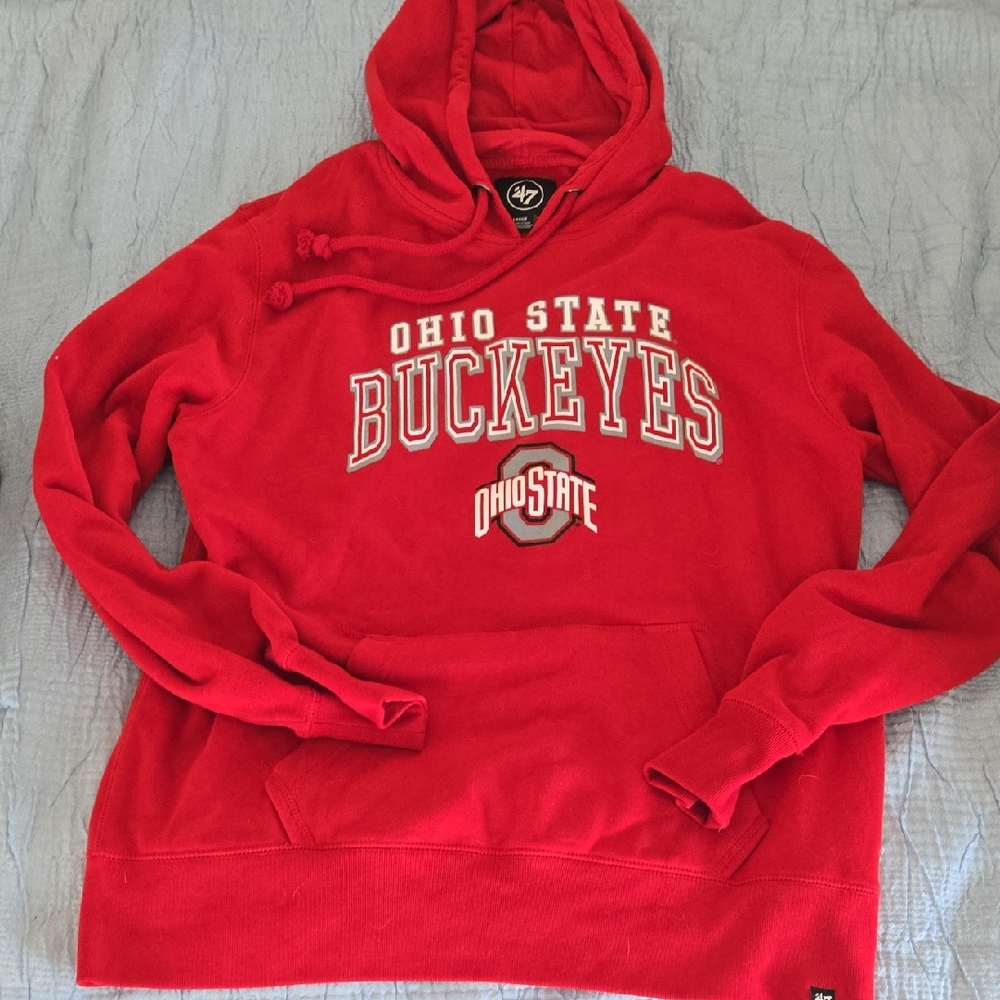 47 Brand Ohio State Red Pullover